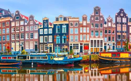 Autobus Hop-On Hop-Off di Amsterdam Autobus panoramico lungo i canali di Amsterdam